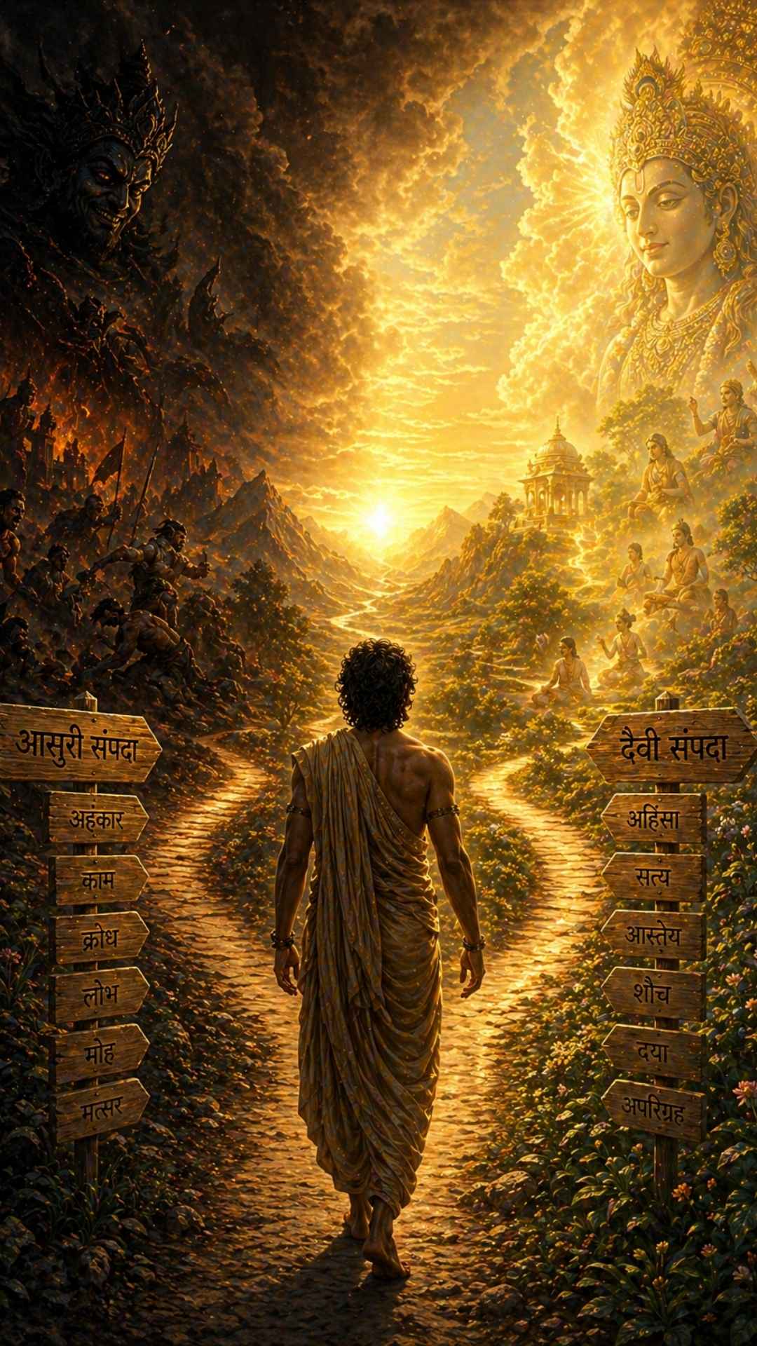 Yogini bei der Pranayama Atmung 