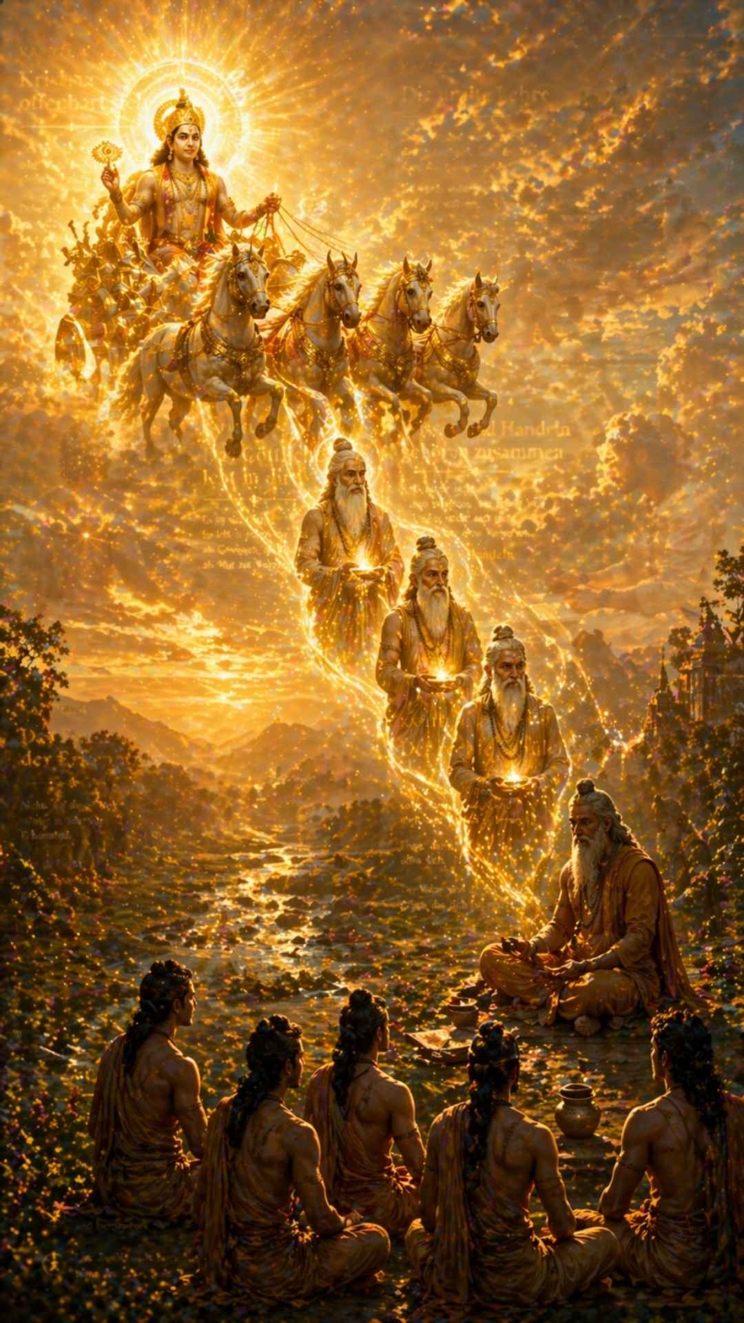 Yogini bei der Pranayama Atmung 