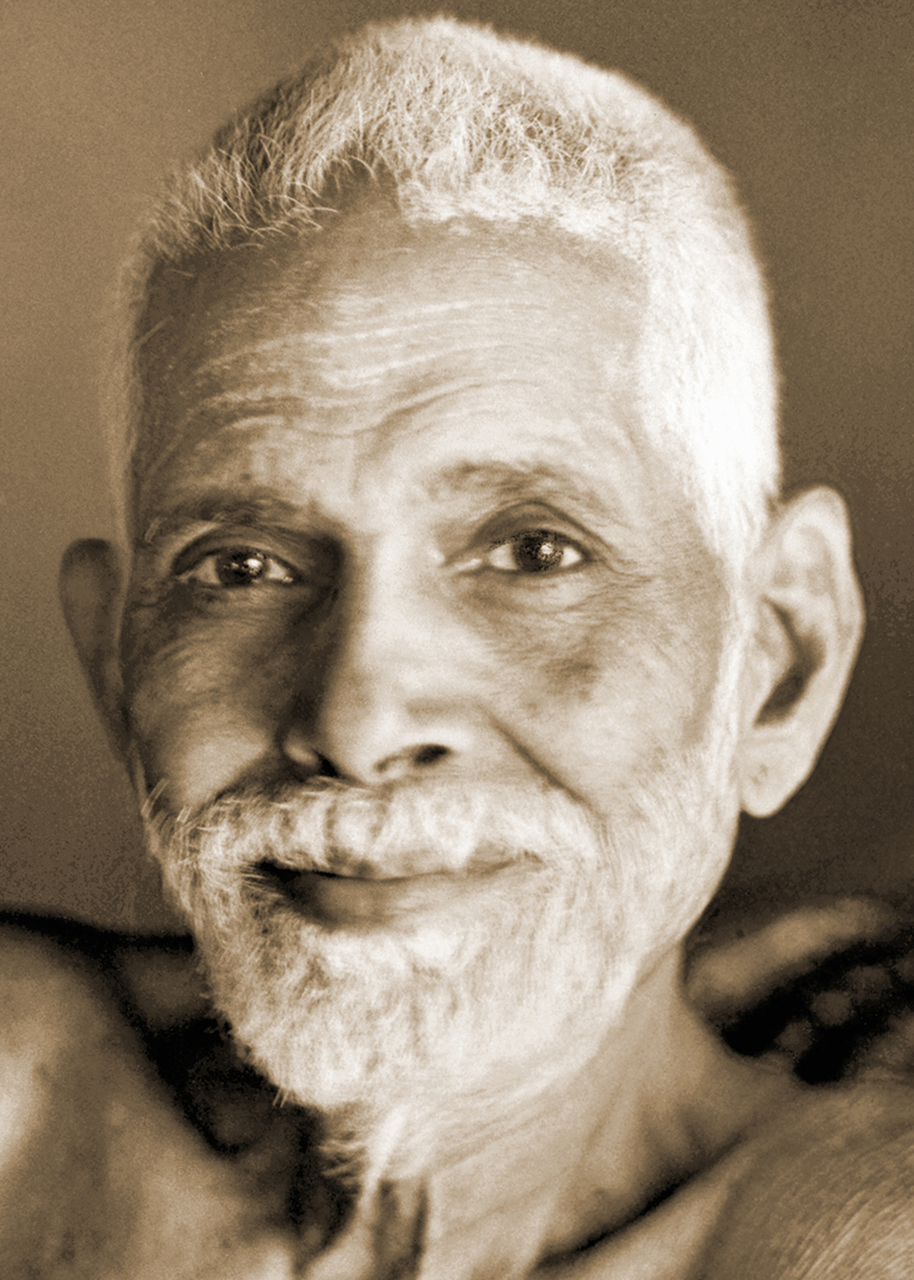 Advaita Vedanta Sri Ramana Maharshi Portrait Bild von Ihm  
