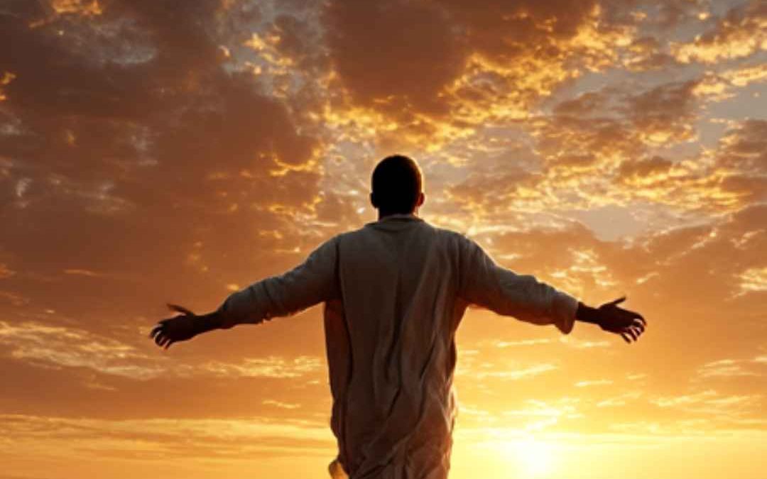 Warum Yoga dich näher zu dir bringt ist wie der Mann der durch die Wüste geht auf dem Foto